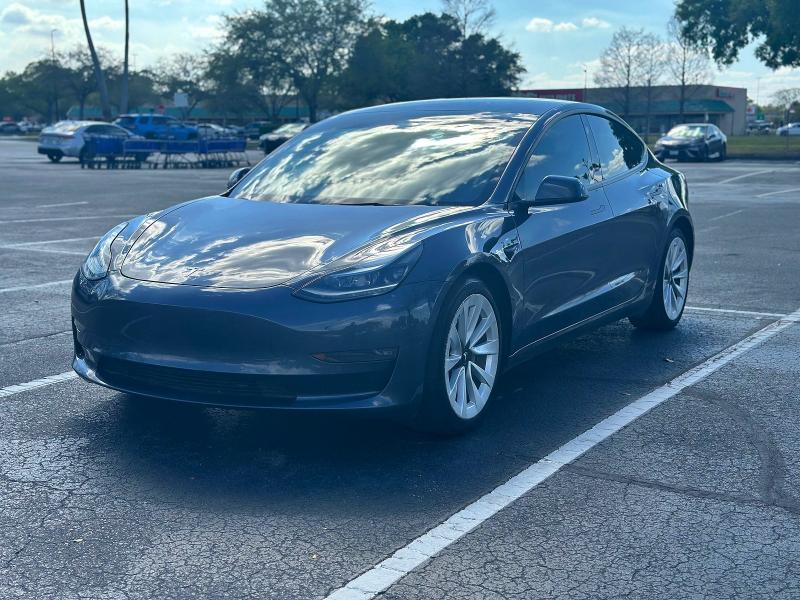 Продажа на аукционе авто 2022 Tesla Model 3, vin: 5YJ3E1EB0NF121747, номер лота: 46034806