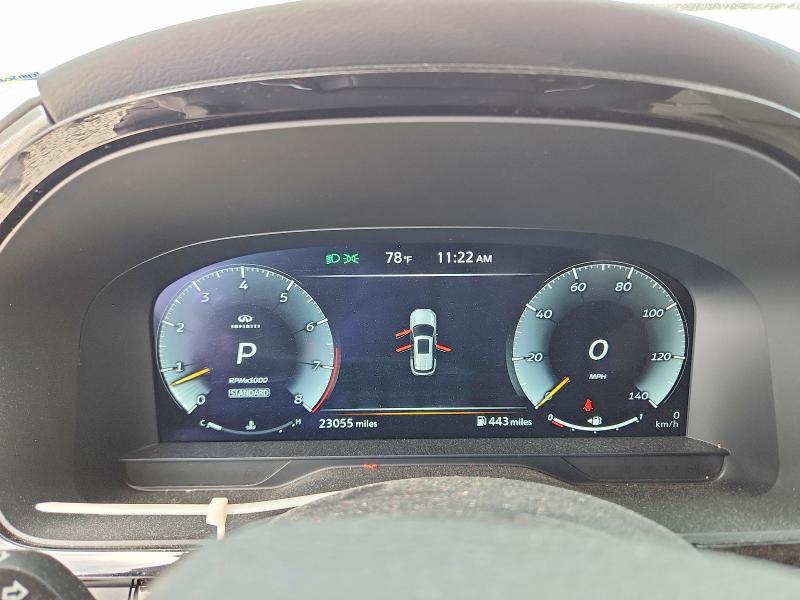 47960186 :رقم المزاد ، 5N1DL1FR5RC341678 vin ، 2024 Infiniti Qx60 مزاد بيع