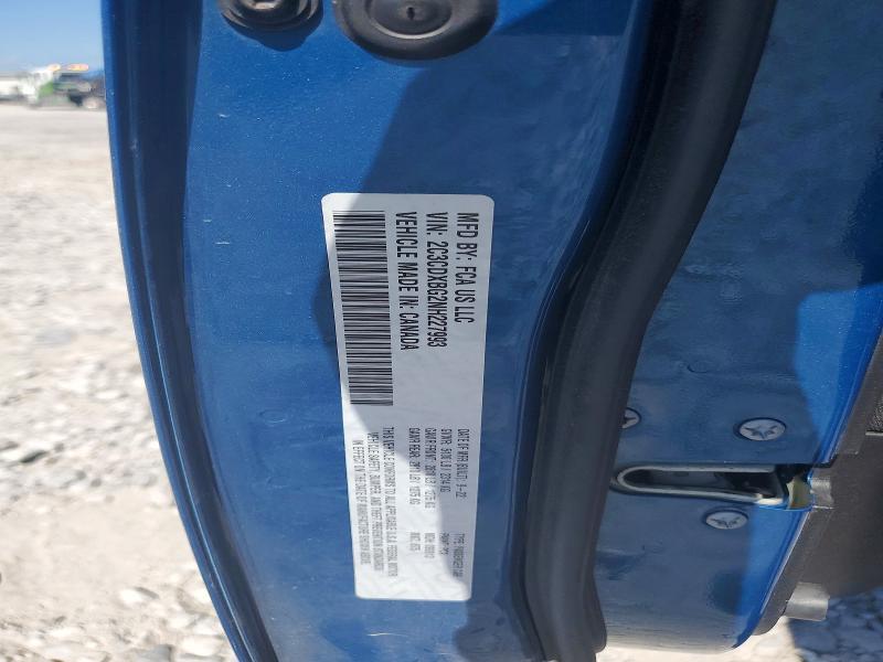 2022 Dodge Charger მანქანა იყიდება აუქციონზე, vin: 2C3CDXBG2NH227993, აუქციონის ნომერი: 47771096