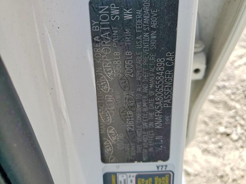 Продажа на аукционе авто 2016 Kia Forte, vin: KNAFK5A80G5584898, номер лота: 47693066