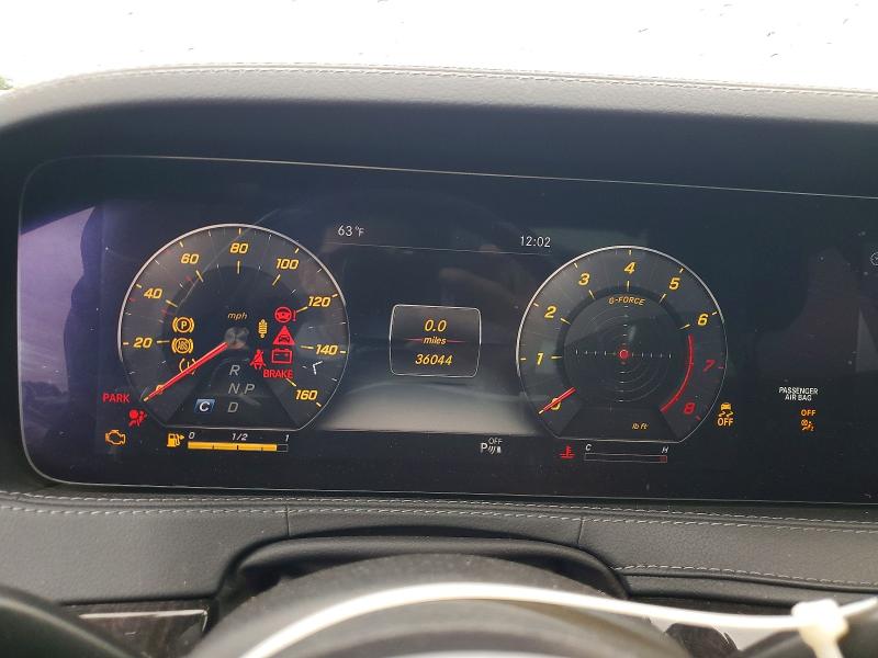 2019 Mercedes-benz S მანქანა იყიდება აუქციონზე, vin: WDDUG8DB7KA449735, აუქციონის ნომერი: 48327346