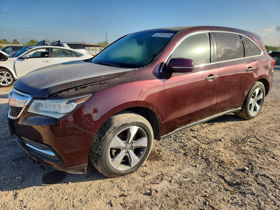 Aukcja sprzedaży 2015 Acura Mdx, vin: 5FRYD4H23FB003343, numer aukcji: 47240636