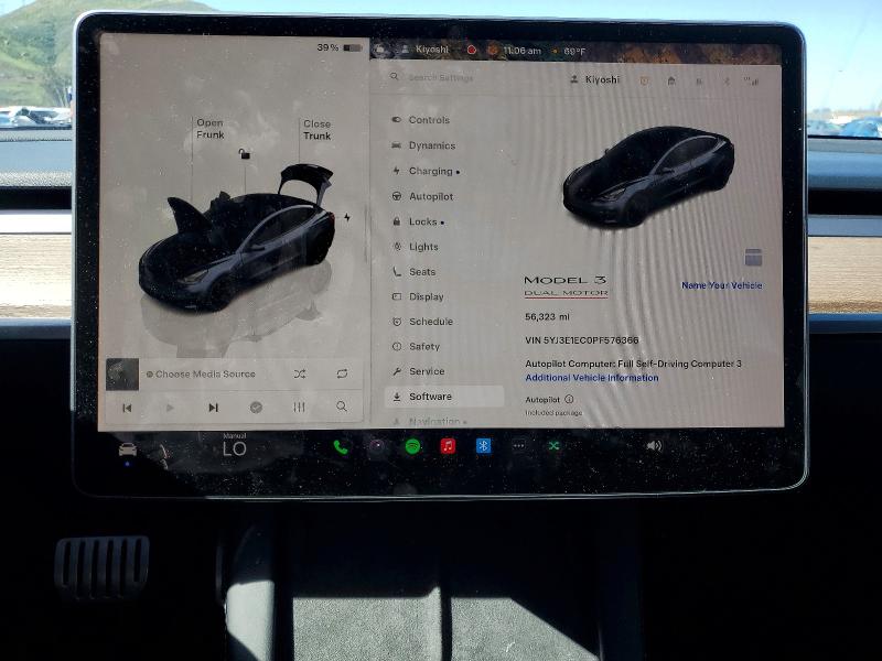 Aukcja sprzedaży 2023 Tesla Model 3, vin: 5YJ3E1EC0PF576366, numer aukcji: 41759426