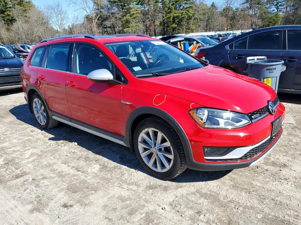 Aukcja sprzedaży 2017 Volkswagen Golf Alltrack, vin: 3VWH17AU4HM519875, numer aukcji: 45493506