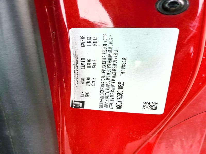 2011 Cadillac Cts მანქანა იყიდება აუქციონზე, vin: 1G6DK1ED5B0118323, აუქციონის ნომერი: 47002526