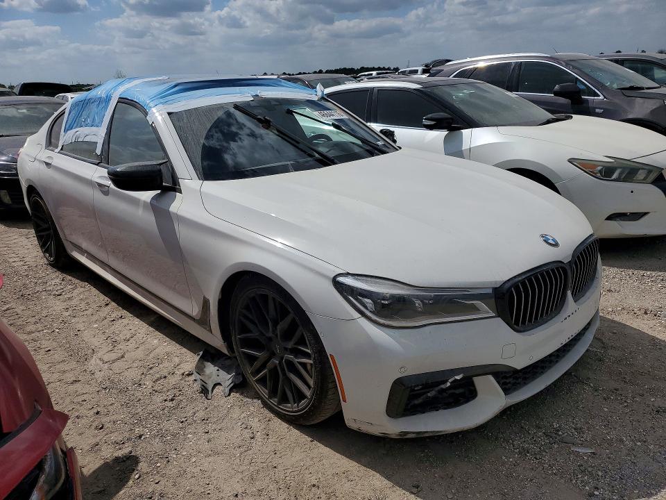 2019 Bmw 750 მანქანა იყიდება აუქციონზე, vin: WBA7F2C58KB239932, აუქციონის ნომერი: 46644116