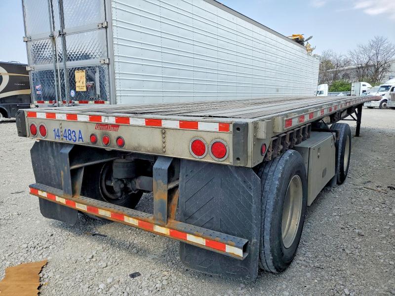 2013 Great Dane Trailer Flatbed მანქანა იყიდება აუქციონზე, vin: 1GRDM9625DH716215, აუქციონის ნომერი: 46812276
