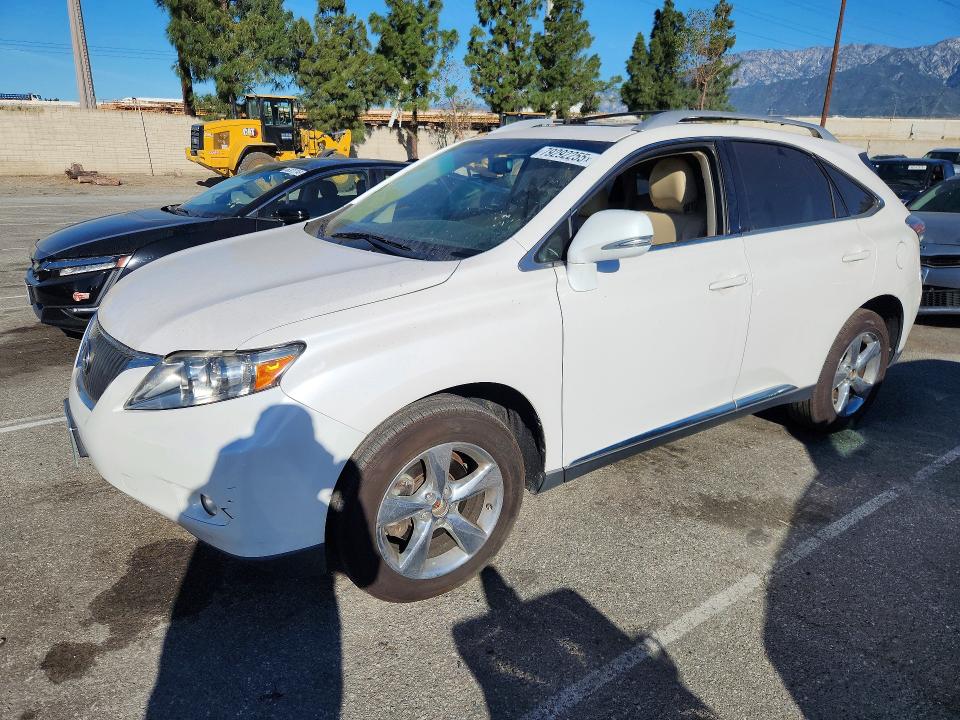 79292255 :رقم المزاد ، 2T2ZK1BA1AC020015 vin ، 2010 Lexus Rx 350 مزاد بيع