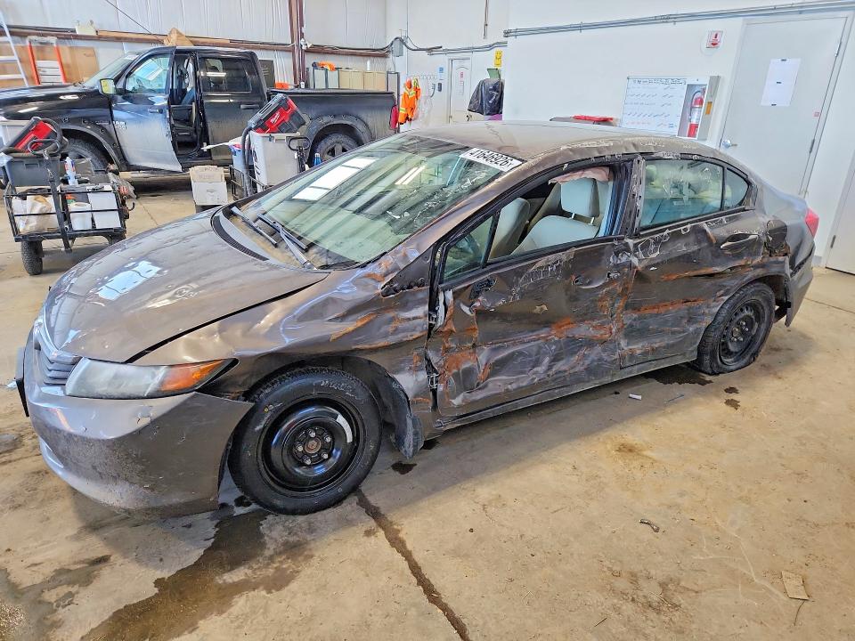 41646926 :رقم المزاد ، 19XFB2F54CE008150 vin ، 2012 Honda Civic مزاد بيع