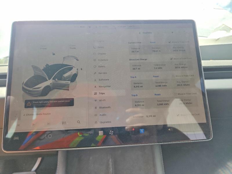2025 Tesla Model 3 მანქანა იყიდება აუქციონზე, vin: 5YJ3E1EA6SF035541, აუქციონის ნომერი: 48018866