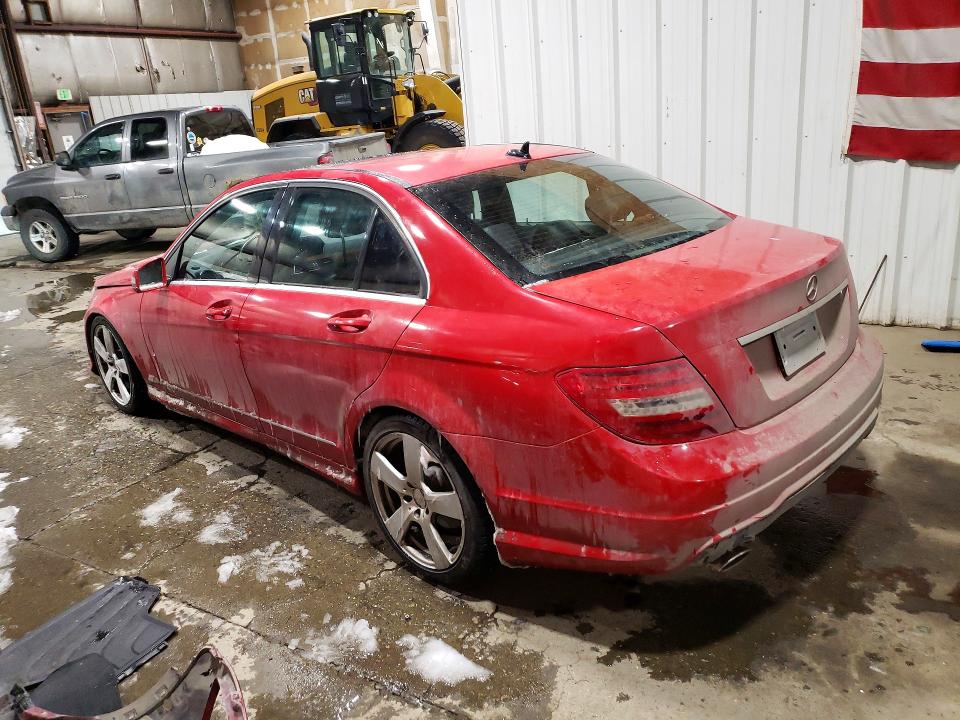 Продаж на аукціоні авто 2012 Mercedes-benz C, vin: WDDGF8BB9CA612566, номер лоту: 45570696