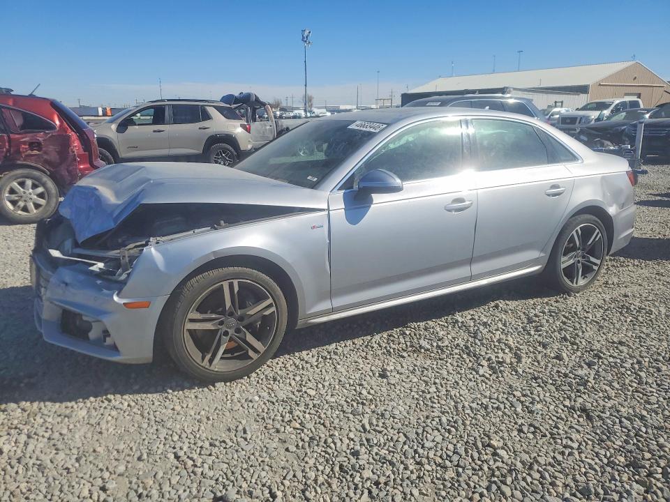 2018 Audi A4 მანქანა იყიდება აუქციონზე, vin: WAUENAF49JA103322, აუქციონის ნომერი: 46633446