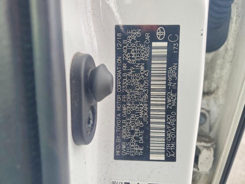 Продаж на аукціоні авто 2019 Toyota Prius Prime, vin: JTDKARFP8K3105143, номер лоту: 46712146