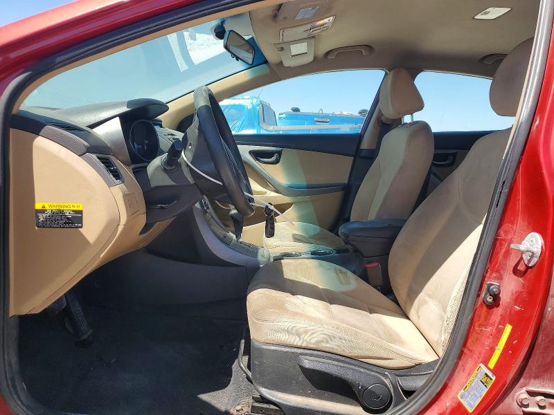 Продажа на аукционе авто 2013 Hyundai Elantra, vin: KMHDH4AE5DU788196, номер лота: 46630516