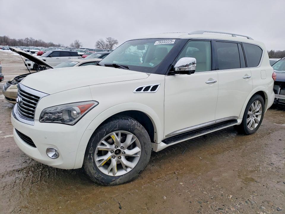 79332225 :رقم المزاد ، JN8AZ2NCXC9316342 vin ، 2012 Infiniti Qx56 مزاد بيع