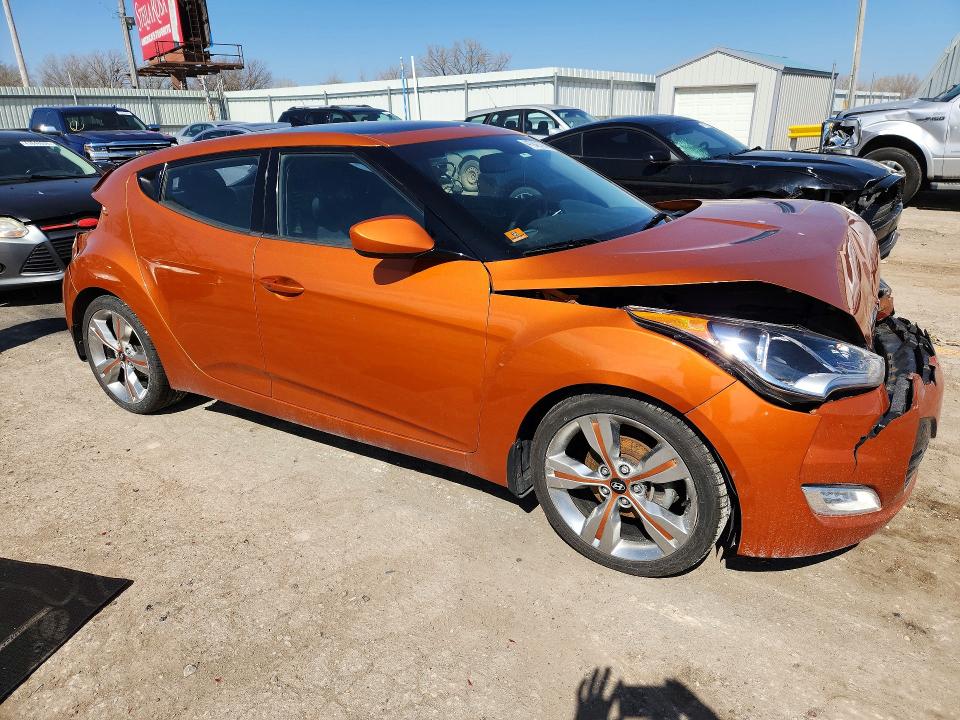 Продажа на аукционе авто 2013 Hyundai Veloster, vin: KMHTC6AD1DU095543, номер лота: 41942126