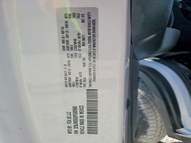 Продаж на аукціоні авто 2023 Ram Promaster 2500, vin: 3C6LRVDG3PE583969, номер лоту: 46347556
