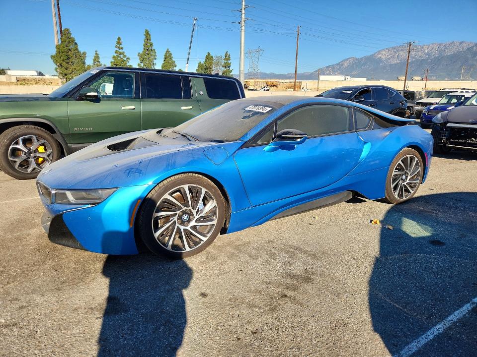 47078396 :رقم المزاد ، WBY2Z2C59EVX64889 vin ، 2014 Bmw I8 مزاد بيع