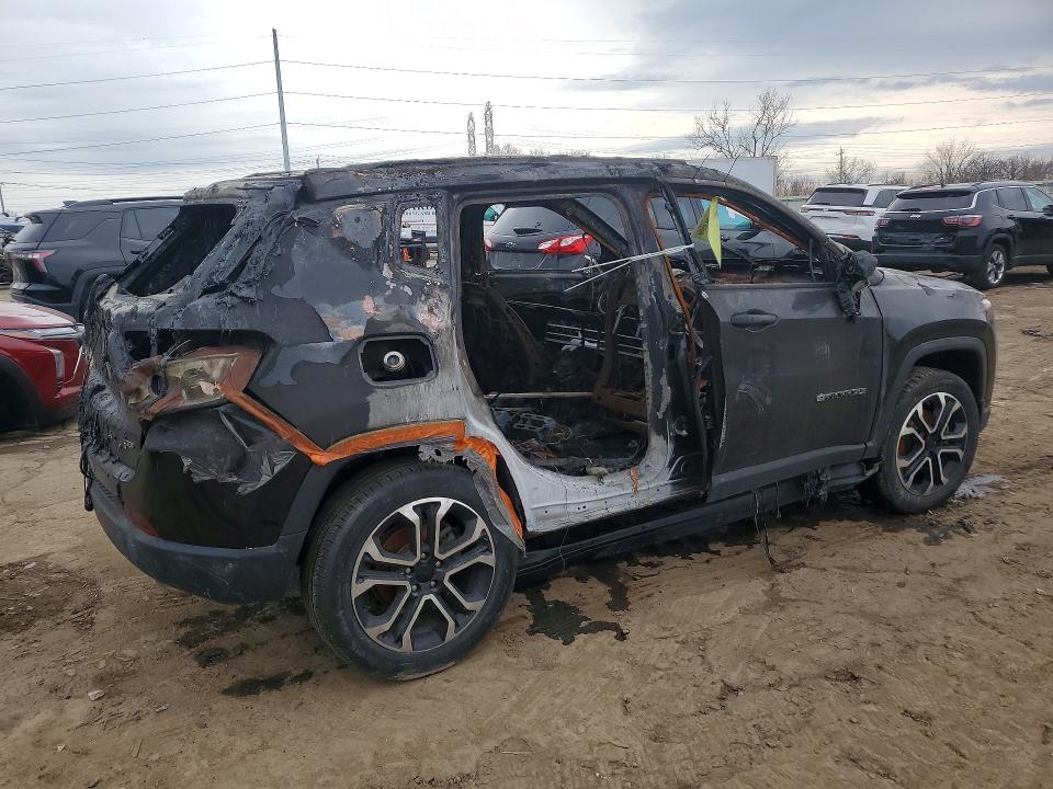 47404236 :رقم المزاد ، 3C4NJDCB0NT173292 vin ، 2022 Jeep Compass مزاد بيع