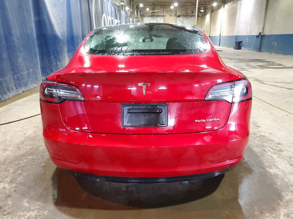 47119546 :رقم المزاد ، 5YJ3E1EB6NF305171 vin ، 2022 Tesla Model 3 مزاد بيع