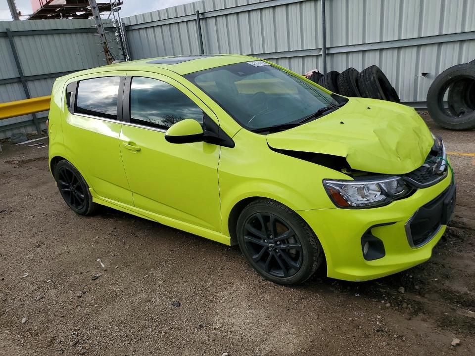 Aukcja sprzedaży 2019 Chevrolet Sonic, vin: 1G1JF6SB8K4103837, numer aukcji: 41762696