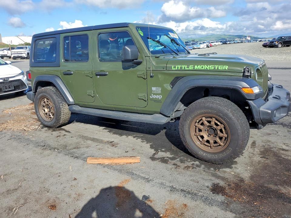 Продажа на аукционе авто 2020 Jeep Wrangler Unlimited, vin: 1C4HJXDG2LW338212, номер лота: 79341925
