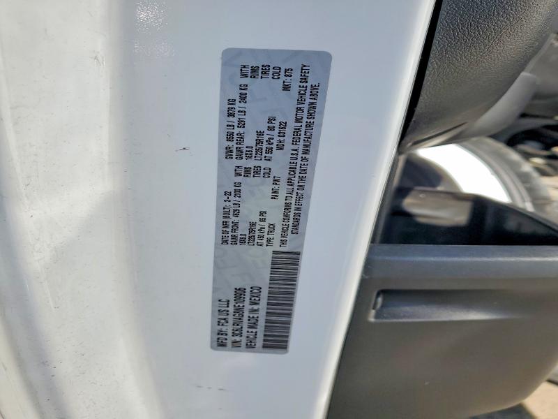 Aukcja sprzedaży 2022 Ram Promaster 1500, vin: 3C6LRVAG8NE109906, numer aukcji: 45501466