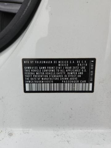 Продажа на аукционе авто 2019 Volkswagen Jetta, vin: 3VWC57BU0KM103570, номер лота: 46479106