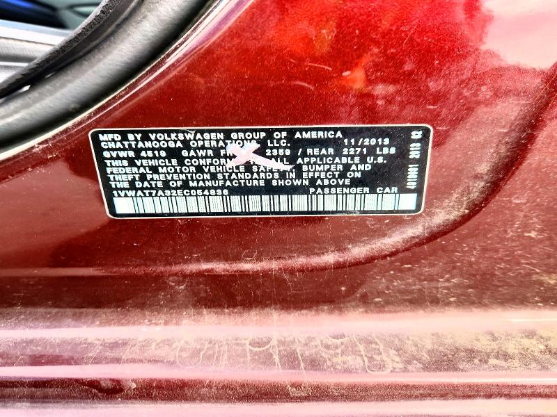 Aukcja sprzedaży 2014 Volkswagen Passat, vin: 1VWAT7A32EC054836, numer aukcji: 79645905