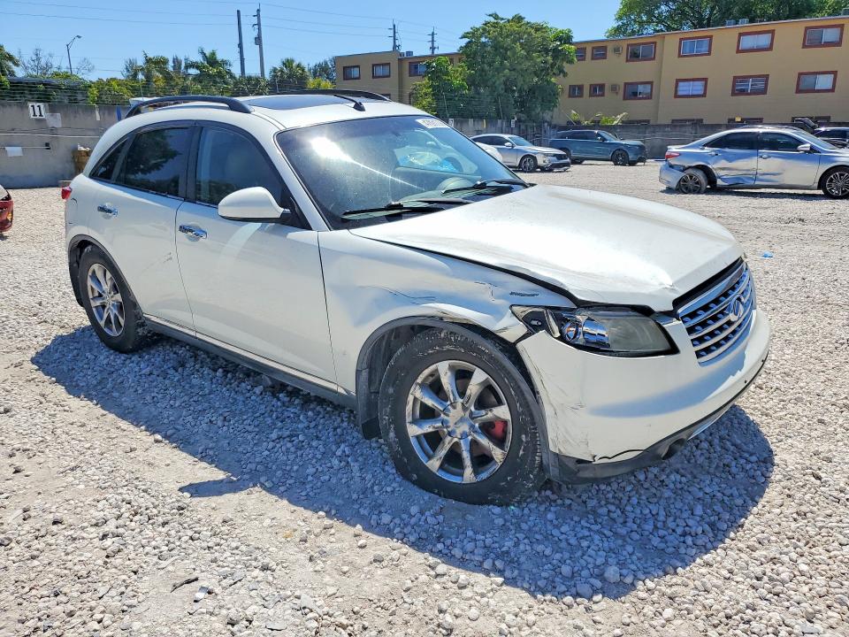 47091706 :رقم المزاد ، JNRAS08W98X206069 vin ، 2008 Infiniti Fx35 مزاد بيع