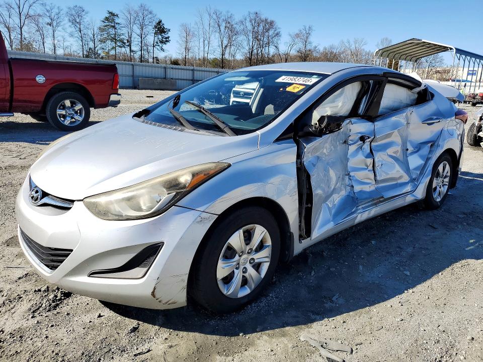 Auction sale of the 2016 Hyundai Elantra, vin: KMHDH4AE5GU481194, lot number: 41983746