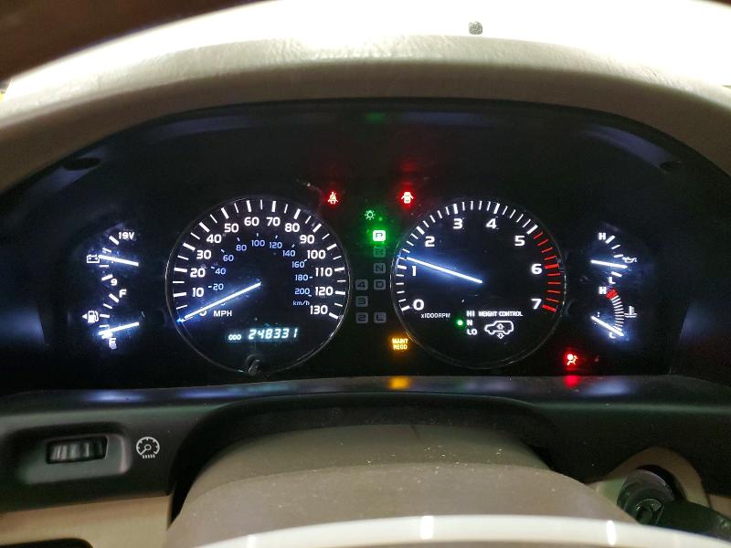 Auction sale of the 2004 Lexus Lx 470, vin: JTJHT00W343543665, lot number: 47776396
