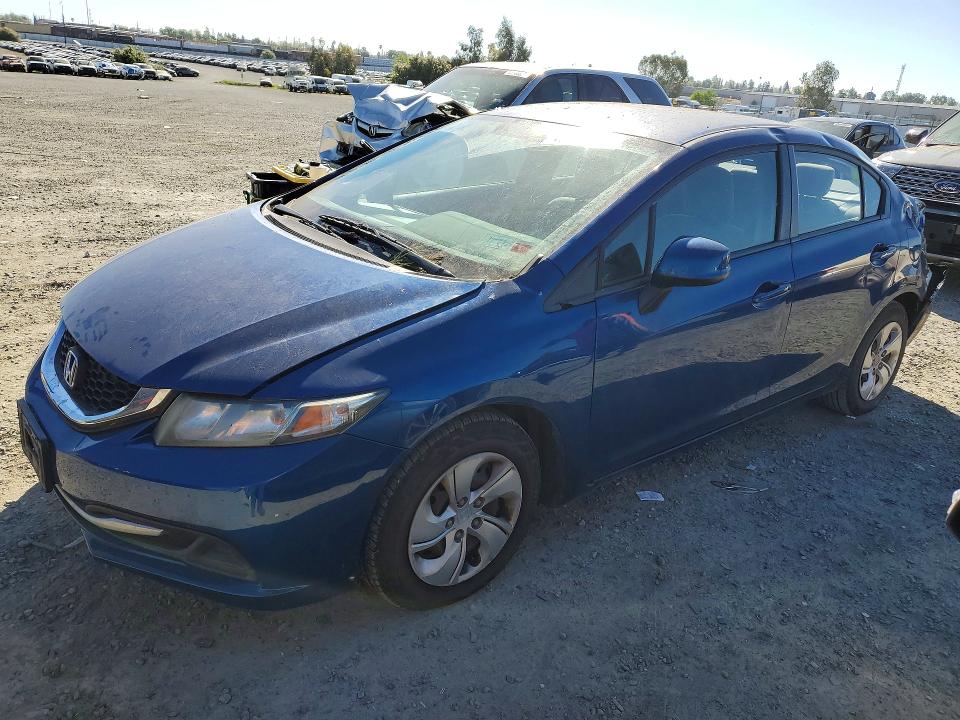 Auction sale of the 2013 Honda Civic, vin: 2HGFB2F52DH577408, lot number: 45538506