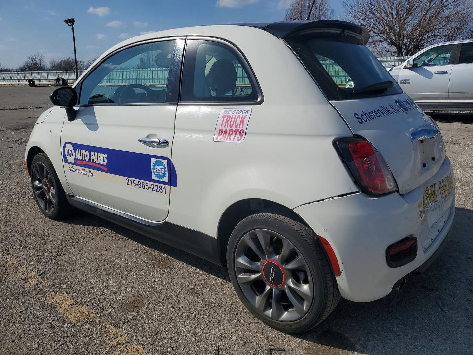2017 Fiat 500 მანქანა იყიდება აუქციონზე, vin: 3C3CFFKR1HT700252, აუქციონის ნომერი: 48045876