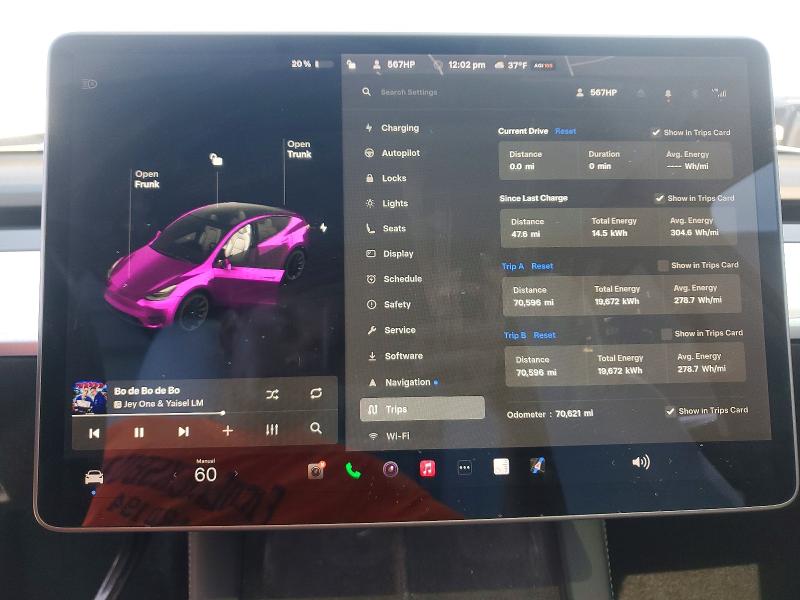 Продаж на аукціоні авто 2021 Tesla Model Y, vin: 5YJYGDEE6MF294571, номер лоту: 79997355
