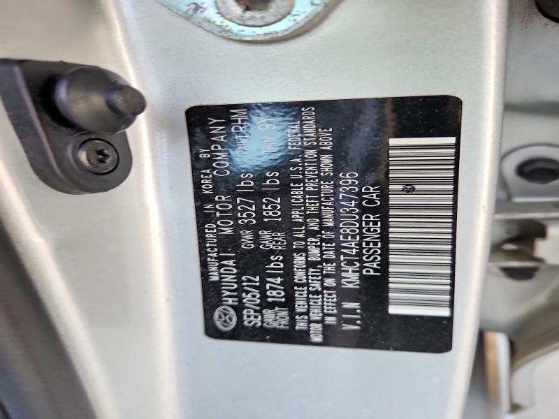 Продаж на аукціоні авто 2013 Hyundai Accent, vin: KMHCT4AE8DU347396, номер лоту: 47379316