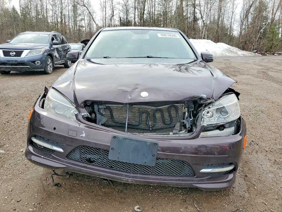 46016646 :رقم المزاد ، WDDGF8BBXBA506500 vin ، 2011 Mercedes-benz C مزاد بيع