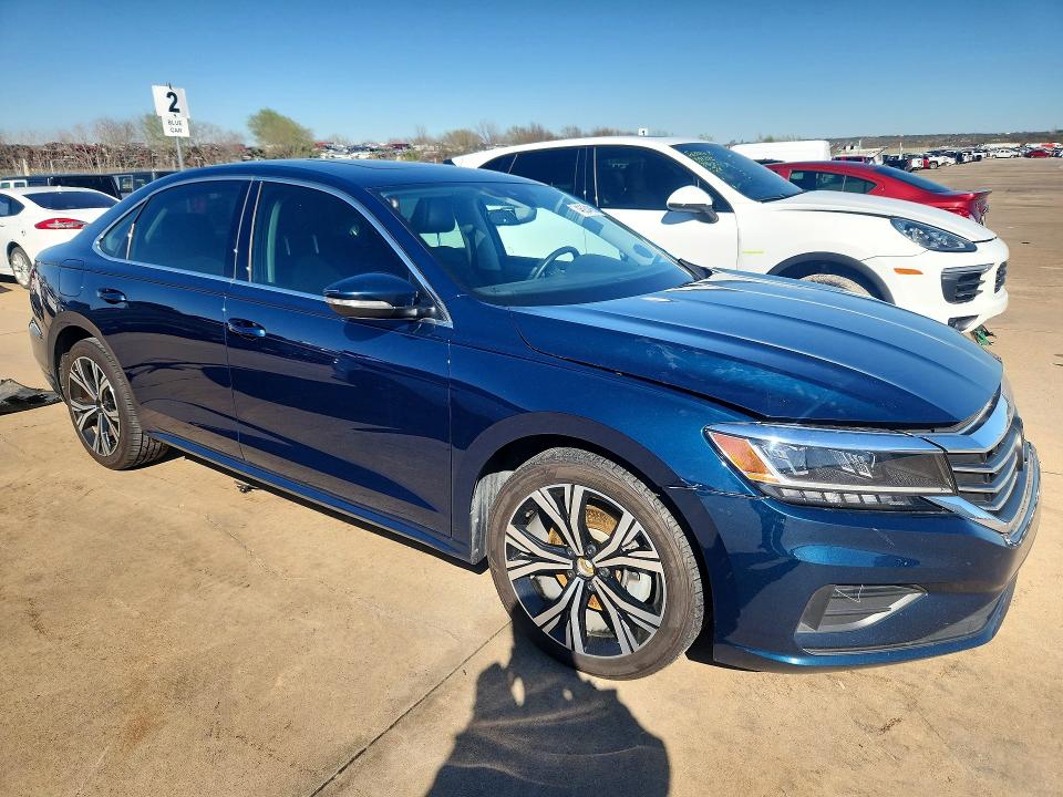 Продажа на аукционе авто 2021 Volkswagen Passat, vin: 1VWSA7A34MC004061, номер лота: 46054066