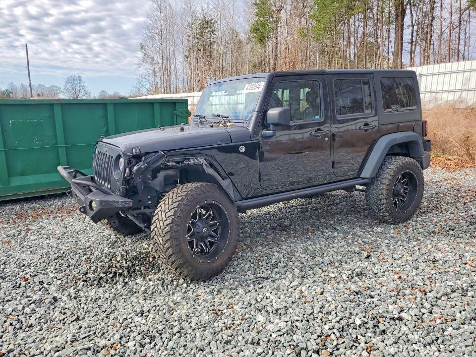 Продажа на аукционе авто 2016 Jeep Wrangler Unlimited, vin: 1C4BJWDG9GL105208, номер лота: 42008646