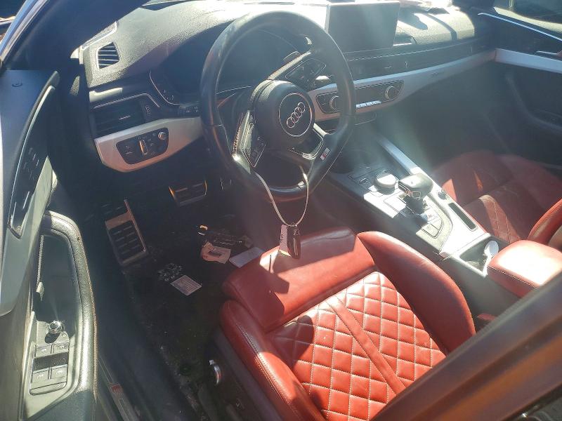 79426285 :رقم المزاد ، WAUC4CF50JA064960 vin ، 2018 Audi S5 مزاد بيع