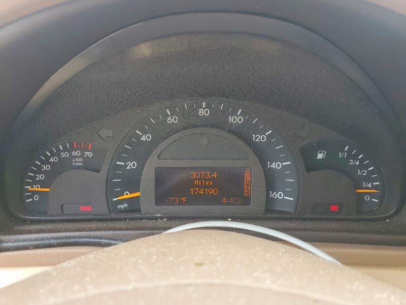 2004 Mercedes-benz C მანქანა იყიდება აუქციონზე, vin: WDBRF81J54F450224, აუქციონის ნომერი: 47329376