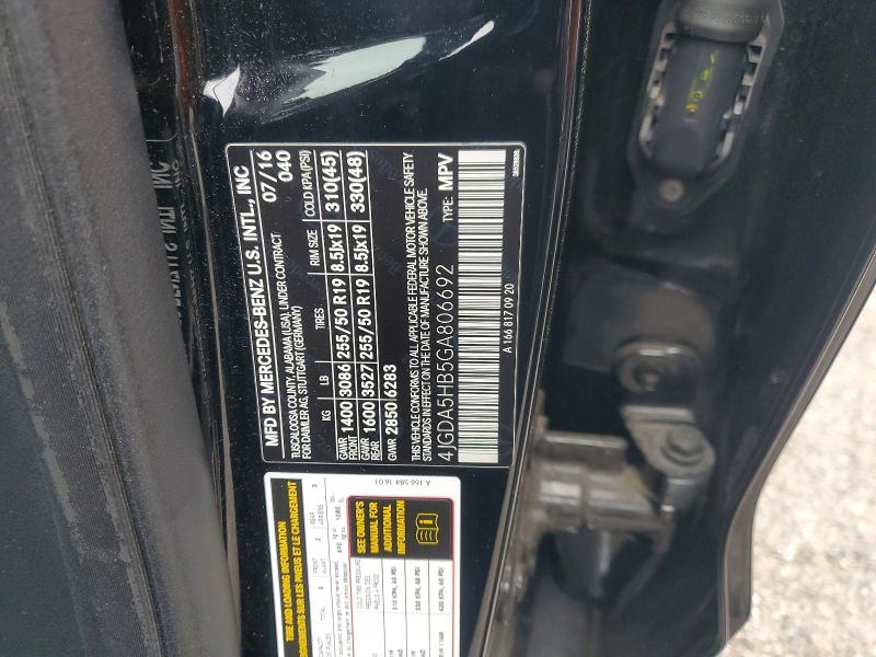 Продаж на аукціоні авто 2016 Mercedes-benz Gle, vin: 4JGDA5HB5GA806692, номер лоту: 79611715