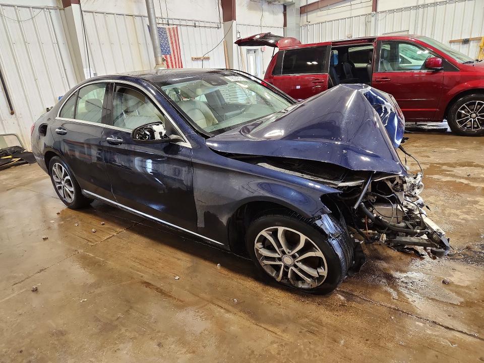 79604045 :رقم المزاد ، 55SWF4KB8GU145036 vin ، 2016 Mercedes-benz C مزاد بيع