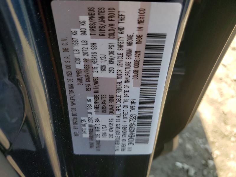 Aukcja sprzedaży 2025 Mazda Cx-30, vin: 3MVDMBAM4SM847623, numer aukcji: 46985206