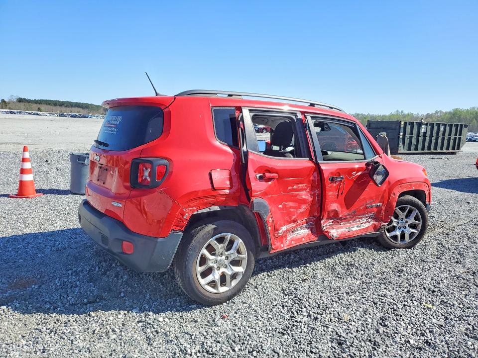 2017 Jeep Renegade მანქანა იყიდება აუქციონზე, vin: ZACCJABB2HPF69307, აუქციონის ნომერი: 47308446