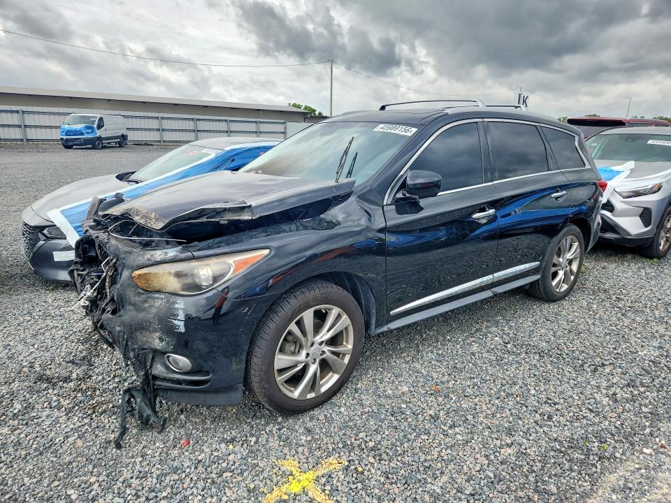 45989156 :رقم المزاد ، 5N1AL0MN2DC343717 vin ، 2013 Infiniti Jx35 مزاد بيع