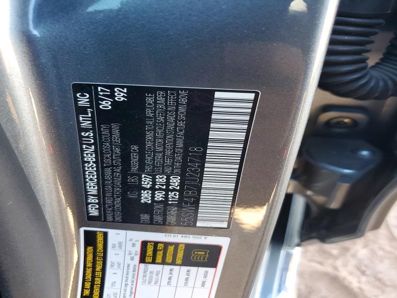Продажа на аукционе авто 2018 Mercedes-benz C, vin: 55SWF4JB7JU234718, номер лота: 47449336
