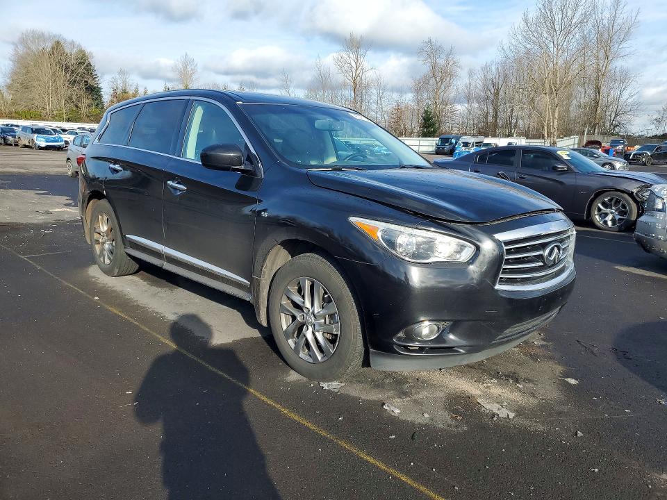 2014 Infiniti Qx60 მანქანა იყიდება აუქციონზე, vin: 5N1AL0MM7EC527365, აუქციონის ნომერი: 45561386