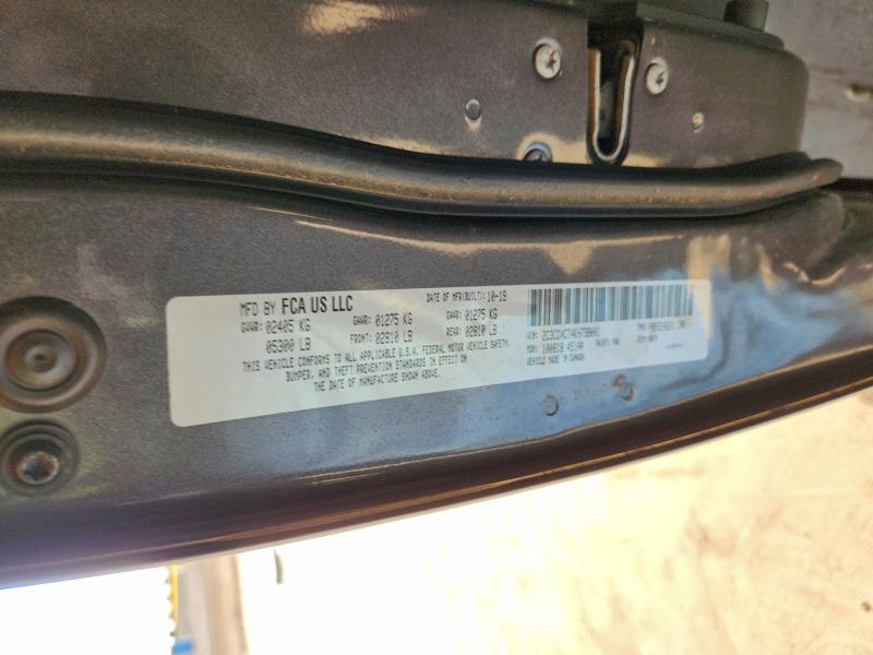 Продажа на аукционе авто 2019 Dodge Charger, vin: 2C3CDXCT4KH738001, номер лота: 45498196