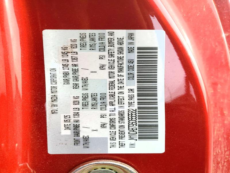 Продаж на аукціоні авто 2025 Mazda Mx-5 Miata, vin: JM1NDAB79S0656582, номер лоту: 79986315